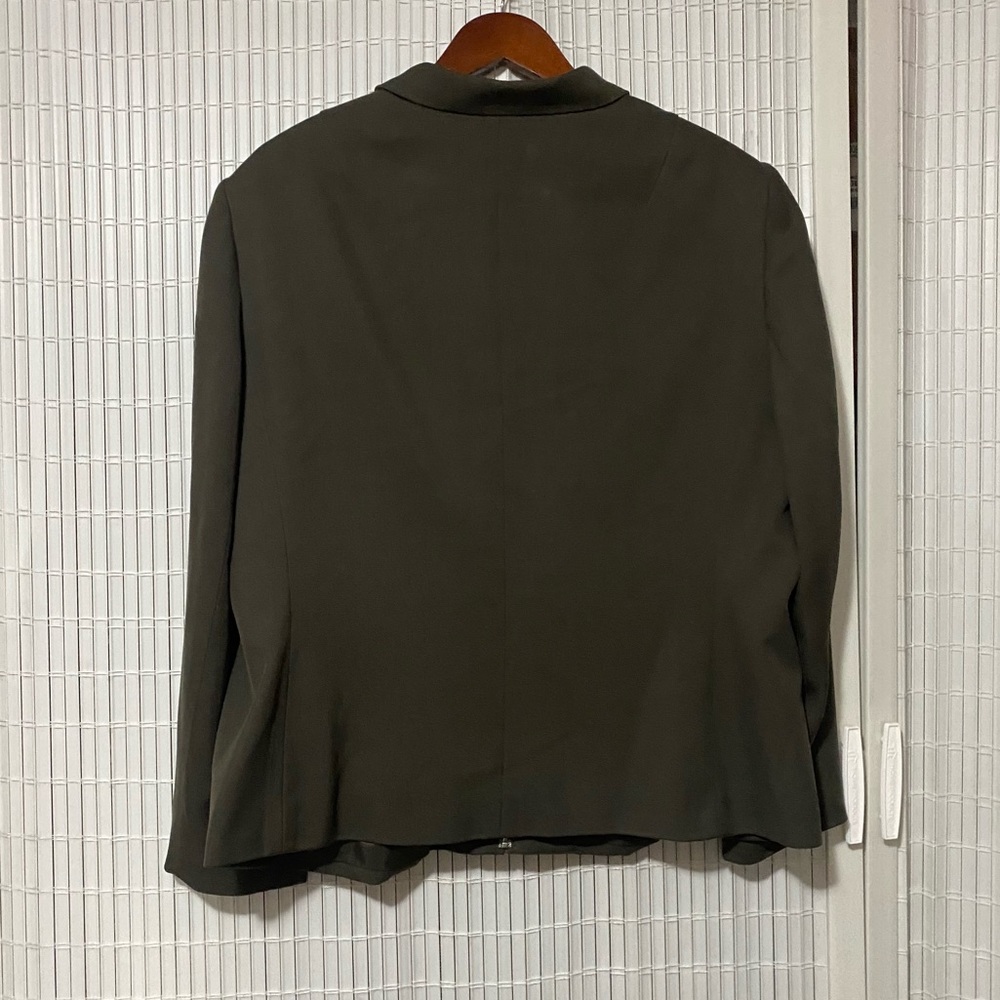 Valerie Stevens 100% Silk Blazer Jacket - Picture 3 of 5
